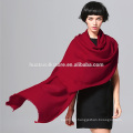 70x200cm couleur unie 10 couleurs disponibles en laine chirstmas écharpe rouge